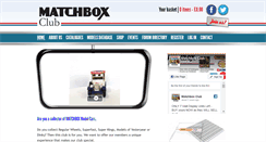 Desktop Screenshot of matchboxclub.com